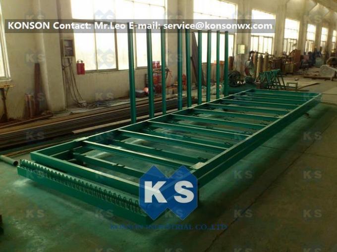 Automatische Gabions-Kasten-Maschine, die sechseckigen Zaun mit automatischem Endsystem herstellt