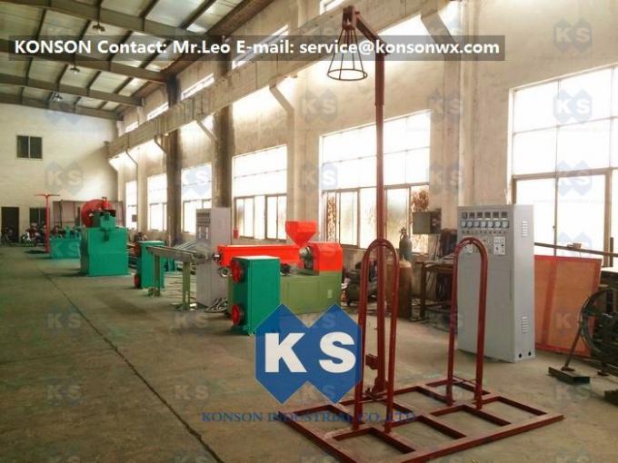 Hohe Formbarkeit PVC-Beschichtungs-Maschine für Gabions-Körbe Gabions-Fertigungsstraße